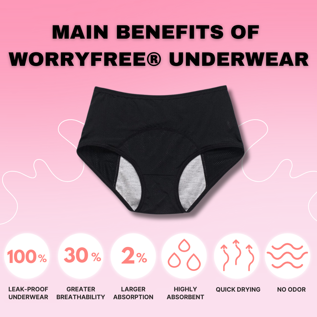 WorryFree® | Ropa interior impermeable